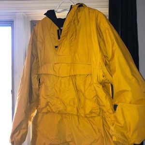 Yellow raincoat